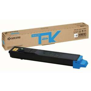 Kyocera TK-8115C toner cián (1T02P3CNL0) (1T02P3CNL0) kép