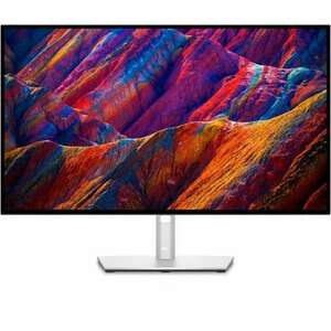 Dell LCD Monitor 27" U2723QE 4K 3840x2160 60Hz IPS 2000: 1, 400cd, 5ms, HDMI, DP, USB-C, fekete kép