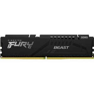 Kingston FURY Beast 16GB 6000MHz DDR5 memória Non-ECC CL40 Black (KF560C40BB-16) kép