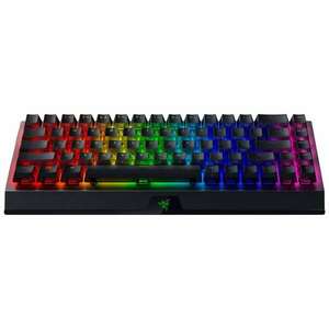 Razer BlackWidow V3 Mini HyperSpeed (Green Switch) Phantom Edition USB/Wireless Gaming Billentyűzet - Angol (US) (RZ03-03892000-R3M1) kép