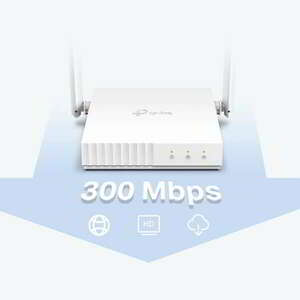 TP-Link TL-WR844N Wireless Router N-es 300Mbps 1xWAN(100Mbps) + 4xLAN(100Mbps), TL-WR844N kép