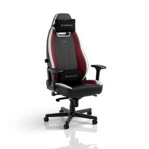 noblechairs LEGEND PU Bőr gaming szék Fekete/Fehér/Piros (NBL-LGD-GER-BWR) kép