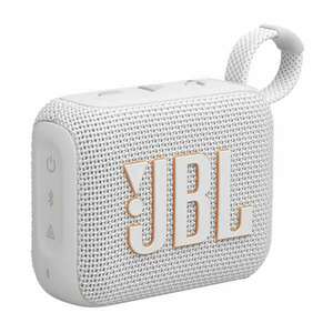 JBL Go 4 WHT fehér hordozható Bluetooth hangszóró kép