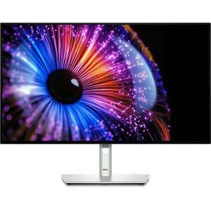 Dell LCD Monitor 27" U2724DE LED Edgelight 2560x1440, 120Hz, 2000: 1, 350cd, 8ms, DP HDMI 3x USB-C, Thunderbolt, Ezüst kép