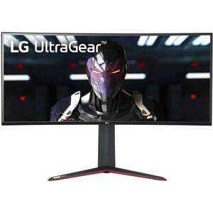 86, 72cm/34" (3440x1440) 34GN850P-B UWQHD Gaming gebogen 144 Hz Nano IPS USB Hub 3.0 21: 9 DP 1ms (34GN850P-B) kép