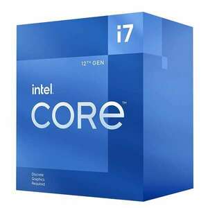 Intel Processzor - Core i7-12700F (2100Mhz 25MBL3 Cache 10nm 65W skt1700 Alder Lake) BOX No VGA kép