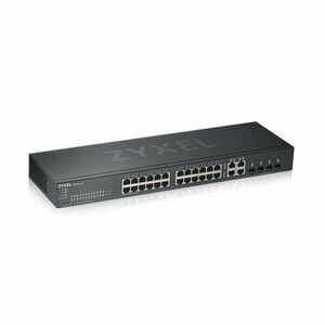 Zyxel GS1920-24V2-EU0101F Switch 24x1000Mbps + 4xGigabit kombó SFP+, Fémházas Menedzselhető, Rackes (24xGbE port), GS1920-24V2-EU0101F kép