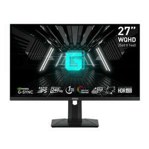 MSI Monitor GAMING G274QPX Rapid IPS LED 27" WQHD 2560*1440, 16: 9, 1000: 1 CR, 400cd/m2, 1ms, 240Hz, DP, 2x HDMI, USB-C kép