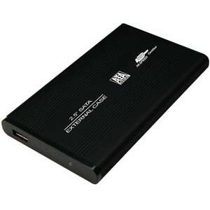 MBR LogiLink UA0041B 2, 5" SATA HDD USB2.0 külső aluminium ház - Fekete kép