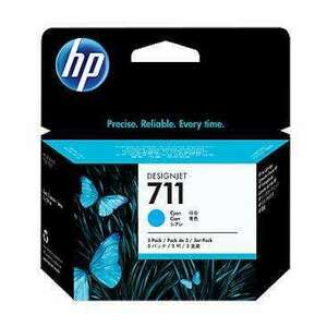 HP 711 3 csomag 29 ml-es ciánkék tintapatron kép