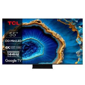 TCL 55C805 4K UHD QD-Mini LED Televízió, 139 cm, HDR10+, Dolby Atmos kép