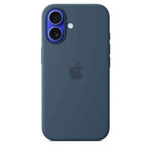 Silicone case with MagSafe for iPhone 16 - denim kép