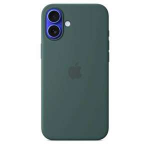 Silicone case with MagSafe for iPhone 16 Plus - lake green kép