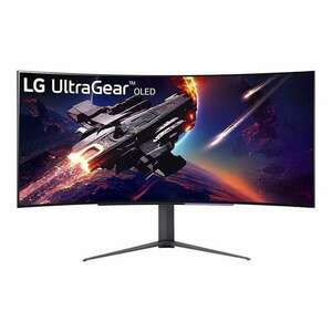 LG Curved OLED Monitor UltraGear 45GR95QE-B - 114.3 cm (45") - 3440 x 1440 WQHD kép