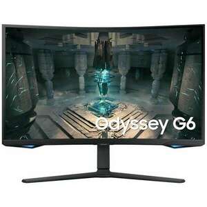 Samsung G65B, LS32BG650EUXEN ívelt Gaming&Smart 240Hz VA Monitor, 32", 2560x1440, 16: 9, 350cd/m2, 1ms, DP/2xHDMI/2xUSB/LAN/WiFi/BT, Pivot kép