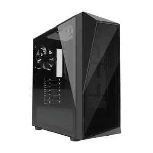 Cooler Master Ház ATX MASTERBOX 500 ARGB Front Panel, Tápegység nélkül, Üvegfalú kép