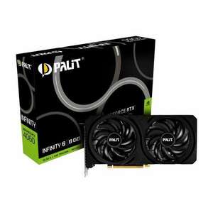 Palit NE64060019P1-1070L videókártya NVIDIA GeForce RTX 4060 8 GB GDDR6 videokártya kép