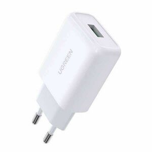 UGREEN CD122 USB-A Töltő, QC3.0, 18W (fehér) kép