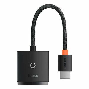 Baseus Lite Series HDMI apa - VGA anya + audió Adapter Fekete WKQX010101 kép