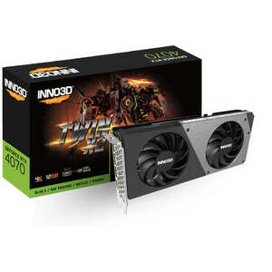 Inno3D N40702-126X-185252N videókártya NVIDIA GeForce RTX 4070 12 GB GDDR6X kép