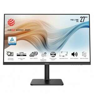 MSI MD272P Modern Monitor 27" FHD, 1920x1080, IPS 16: 9, 1000: 1 CR, 250cd/m2, 5 ms, HDMI, DP, Fekete kép