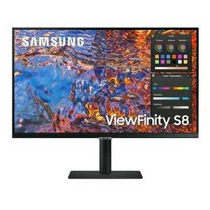 Samsung LS27B800PXU 68, 6 cm (27") 3840 x 2160 pixel 4K Ultra HD IPS Fekete kép