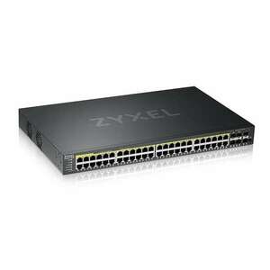 Zyxel GS2220-50HP-EU0101F Switch 44x1000Mbps (44xPOE) + 4xGigabit kombó SFP + 2xGigabit SFP, Menedzselhető Rackes, GS2220-50-EU0101F kép