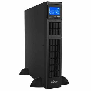 NJOY Szünetmentes Balder 1500, 1500VA, 1500W, Online rack (2U), LCD display kép