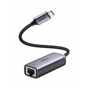 UGREEN CM483 USB-C – RJ45 hálózati adapter (szürke) kép