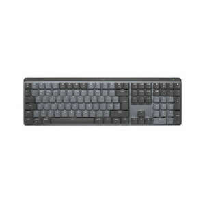 Logitech MX Mechanical billentyűzet RF vezeték nélküli + Bluetooth QWERTY Brit angol Grafit, Szürke kép