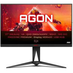 AOC LED-Display AG275QXN - 68.6 cm (27") - 2560 x 1440 Quad HD (AG275QXN/EU) kép