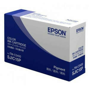 Epson SJIC15P C3400 Tintapatron Color 26, 3ml, C33S020464 kép