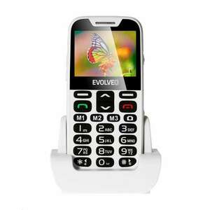 Evolveo EasyPhone EP-600-XDW mobiltelefon 5, 84 cm (2.3") 89 g Fehér Telefon időseknek kép