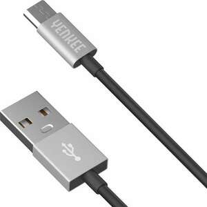 Yenkee USB A / B micro szinkronizáló és töltőkábel 1m szürke (YCU 221 BSR) (YCU 221 BSR) kép