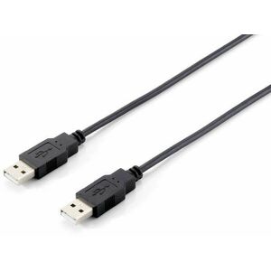 Equip 128871 USB kábel 3 M USB 2.0 USB A Fekete kép