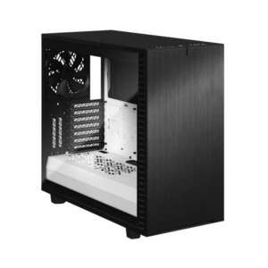 Fractal Design Define 7 Clear Tempered Glass Számítógépház - Fekete/Fehér kép