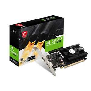 Msi videokártya pci-ex16x nvidia gt 1030 4gh lp oc 4gb ddr4 GT 1030 4GHD4 LP OC kép