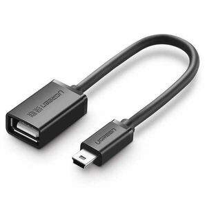 UGREEN US249 OTG - mini USB adapter (fekete) kép