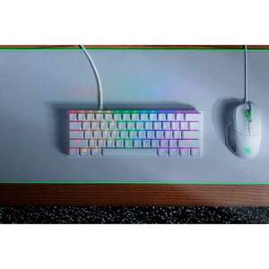 Razer Huntsman Mini - Mercury Ed. (Red Switch) - US Layout (RZ03-03390400-R3M1) kép