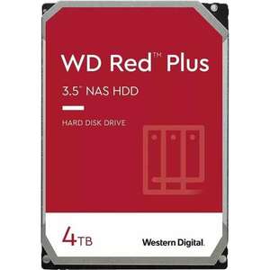 4TB WD 3.5" Red Plus SATAIII winchester (WD40EFPX) kép