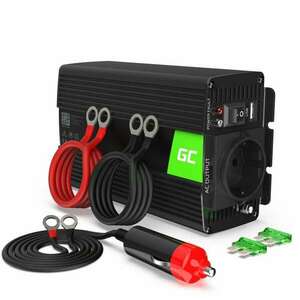 Green Cell INV02DE Autós inverter (24V / 300W) (INV02DE) kép