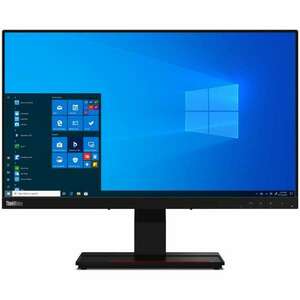 Lenovo ThinkVision T24t-20, 62C5GAT1EU Monitor, 23, 8" FHD 1920x1080 IPS Touch, 60Hz, 16: 9, 1000: 1, 300cd/m2, 4ms, HDMI, DP, USB-C kép