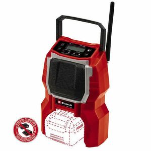 Einhell TC-RA 18 Li BT - Solo akkus rádió kép