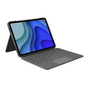 Logitech Folio Touch iPad Air 4th Billentyűzetes tok - Oxford szürke (Spanyol) kép