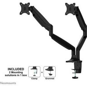 Neomounts by Newstar Select NM-D750D 81, 3 cm (32") Fekete Asztali monitor konzol kép