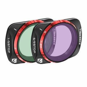 Set of 2 variable filters Freewell DJI Osmo Pocket 3 ND 1-5 Stop, 6-9 Stop kép