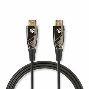 Aktív Optikai High Speed ?HDMI Cable with Ethernet | HDMI™ Csatlakozó | HDMI™ Csatlakozó | 4K@60Hz | 18 Gbps | 20.0 m | Kerek | PVC | Fekete | Ajándék Dobozban kép