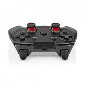 Gamer Controller | Vezeték Nélküli | Elemes Áramellátás | PC | Gombok száma: 11 | Kábel hossz: 1.00 m | Fekete kép