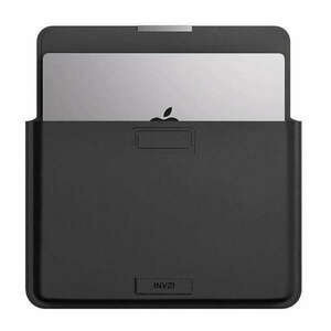 INVZI Leather Case / Cover with Stand Function for MacBook Pro/Air 15"/16" (Black) kép