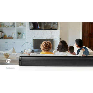 Soundbar | 2.0 | DSP Programok | 40 W | 1x 3.5 mm / 1x Coax Audió / 1x Optikai / 1x USB | 1x HDMI ARC-vel) | Bluetooth® | Rögzíthető | Fekete kép